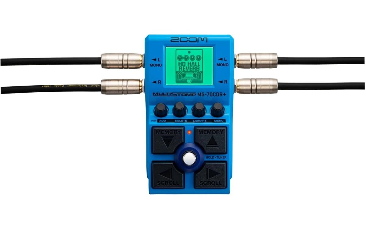Effektgerät MS-70CDR+<br>Ein kleiner «Stomp» für einen Musiker – Ein grosser Sprung für seine Chorus-, Delay- & Reverb-Effekte