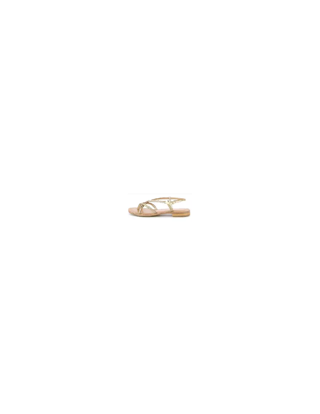 LES TROPEZIENNES MONATRESS - Sandales & nu-pieds Or