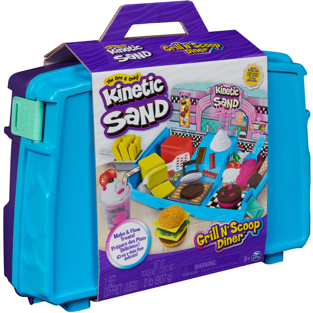 Køb Kinetic Sand Diner Foldbar Sandkasse