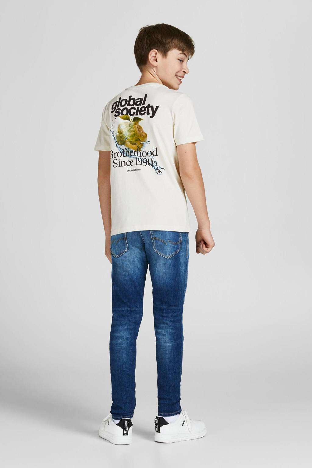 JACK & JONES T-shirt JORWORLDWIDE wit