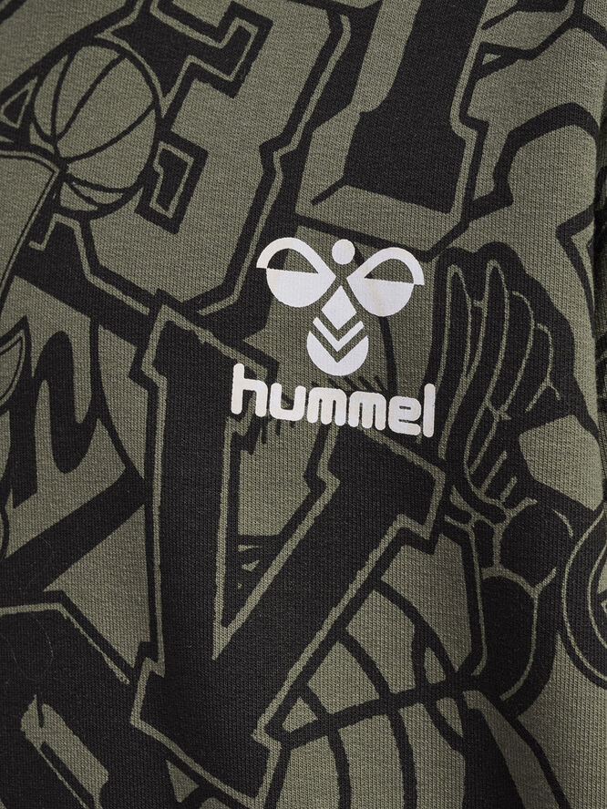 Hummel HML Molt Hættetrøje Grøn
