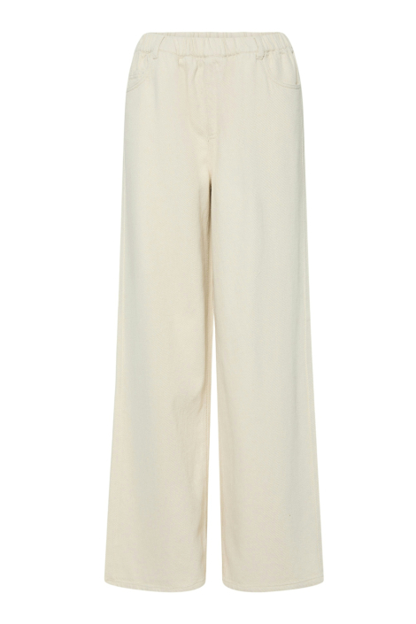 Pieces ecru dames broek