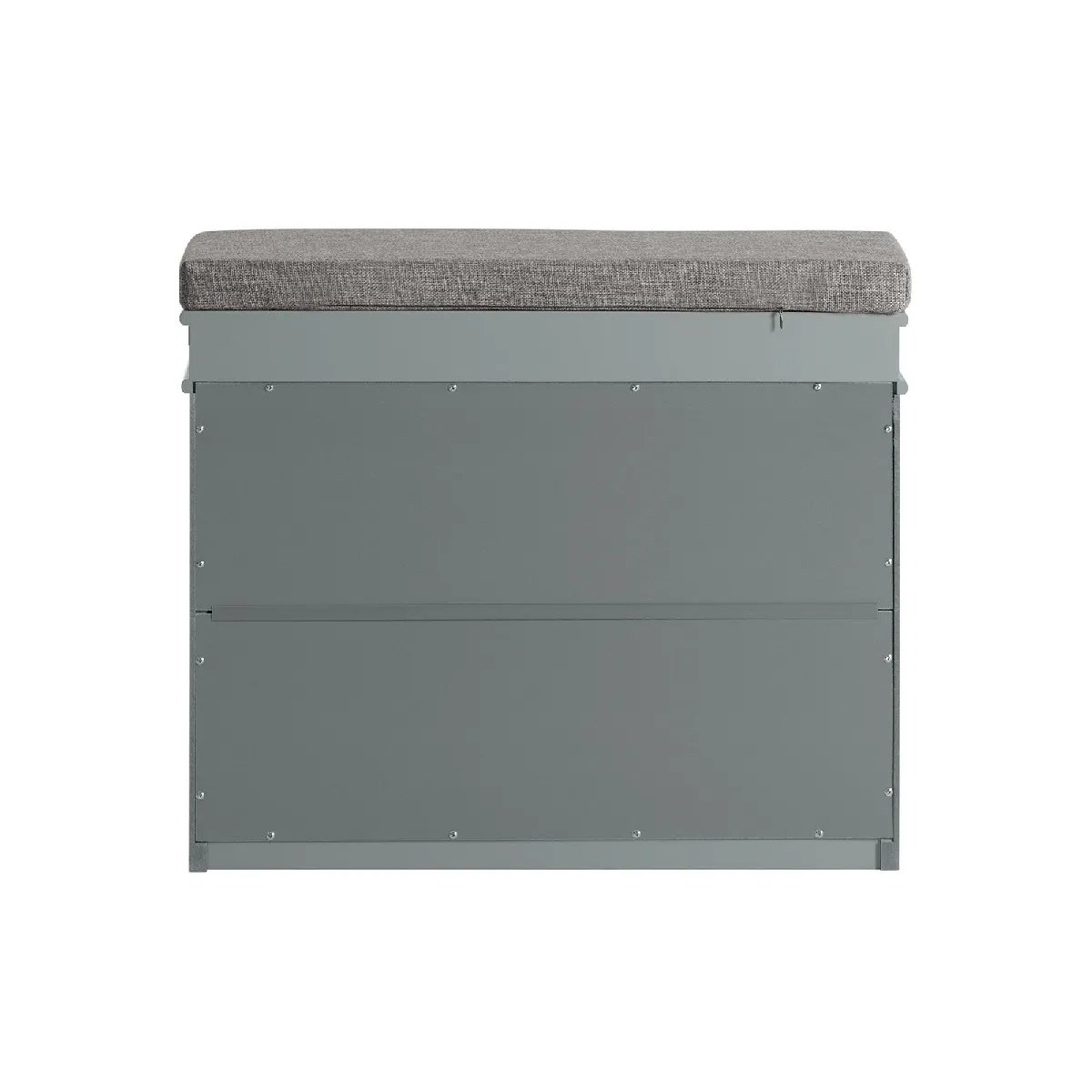 SoBuy Banc à Chaussures - Gris Laqué
