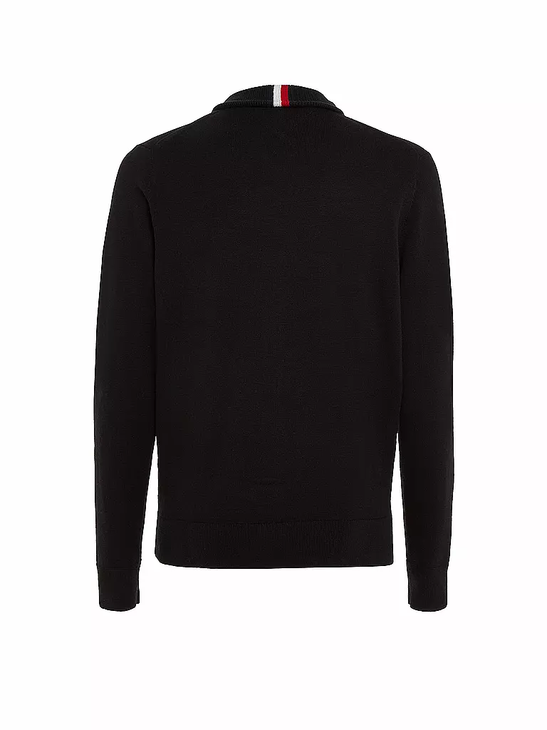 TOMMY HILFIGER Sweatjacke schwarz