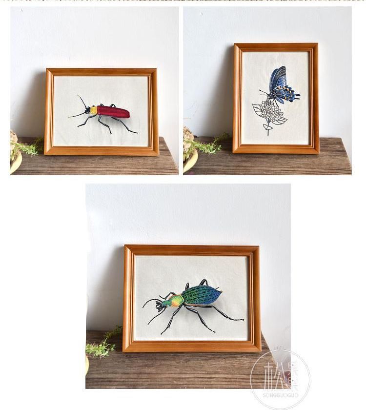 Embroidery Kingdom - DIY-borduurpakket met insecten