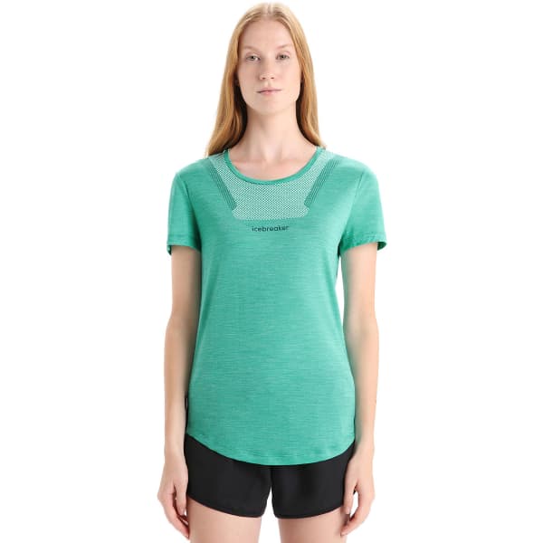 T-shirt randonnée ICEBREAKER W SPHERE II SS TEE HITT FRESH HEATHER