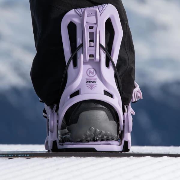 Fixation snowboard NIDECKER FLOW FENIX LAVENDER
