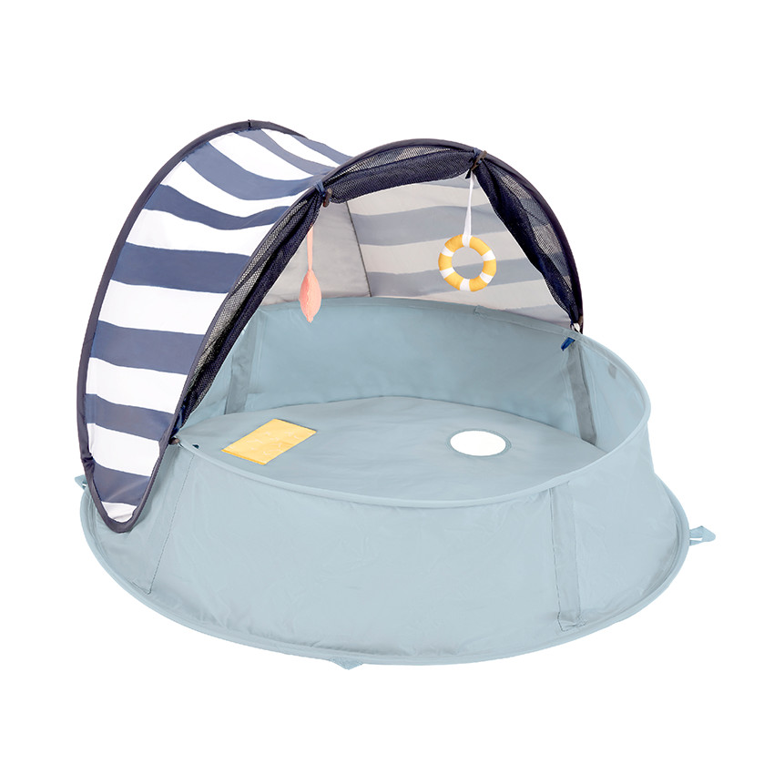 Nid 3-en-1 Aquani aire de jeux et piscine anti-UV - Marinière