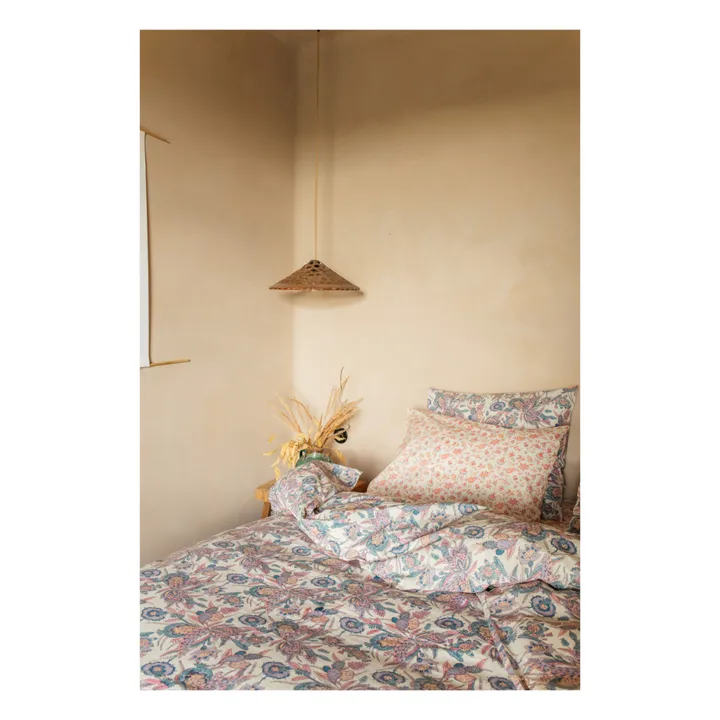 Louise Misha Housse de couette Noemie en coton bio | Violet