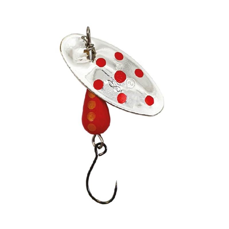 Cuiller Tournante Suissex Cicada Nk Bicolore Argent Pr-R