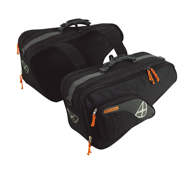 Ixon - Sacoches X Comp Noir / Gris / Orange