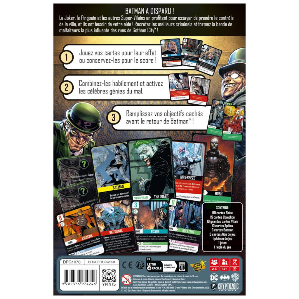 DC Batman - Streets of Gotham City