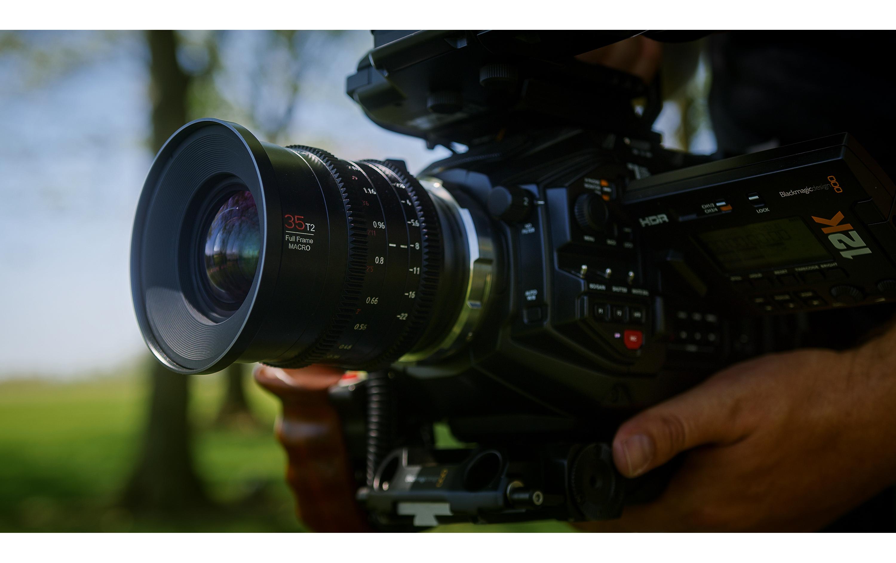 Festbrennweite 24mm T2 Full-frame Marco Cine Lens – Canon EF<br>Makro-Vollformat-Filmobjektiv