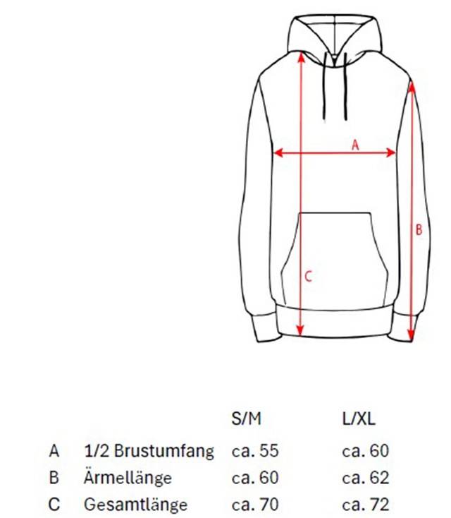 Zwillingsherz Hoodie , Kapuze, Langarm, Kängurutasche, Leo-Details, modisch