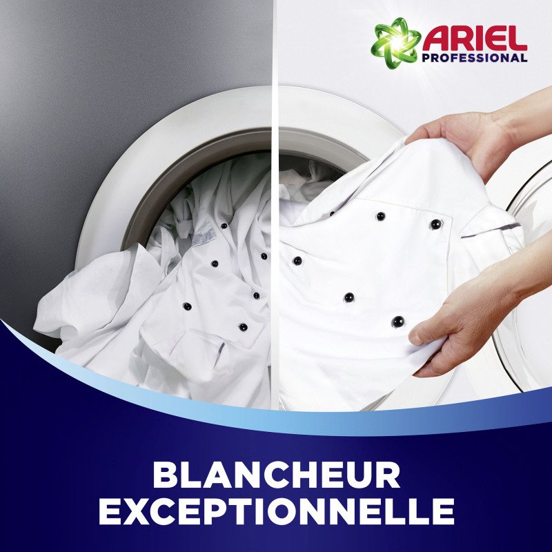 Lessive poudre concentrée Ariel Professional Original - 150 lavages - Carton de 9,75 kg