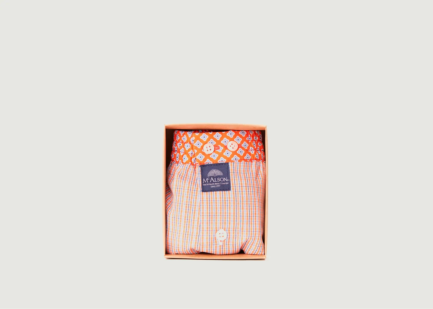 Boxer Short à carreaux Mc Alson