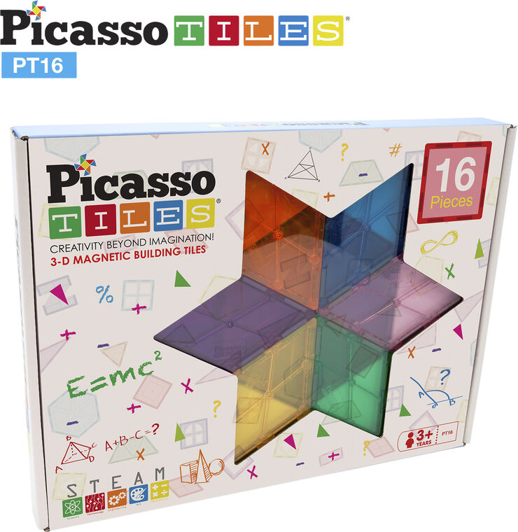 Legetøj Picasso Tiles 16pc Magnet