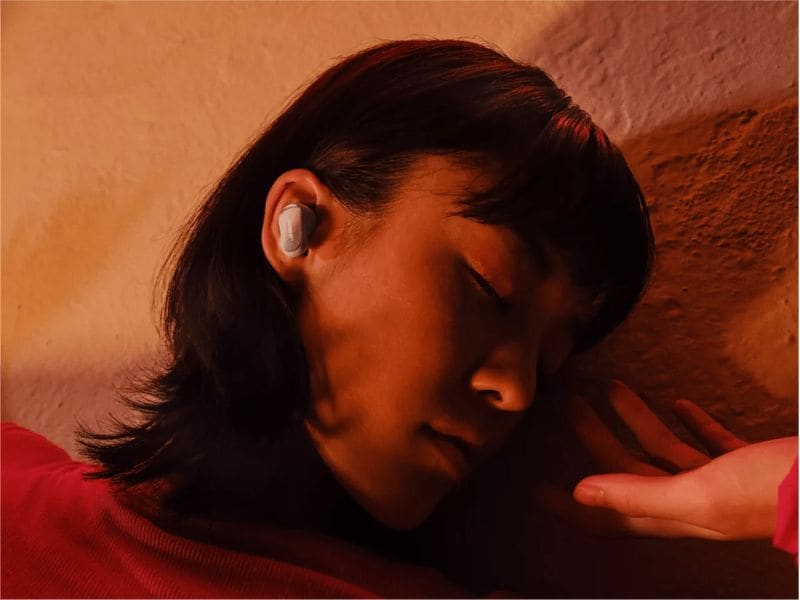 Bose In-Ear-Kopfhörer QuietComfort Ultra Weiss Earbuds mit räumlichem Klang