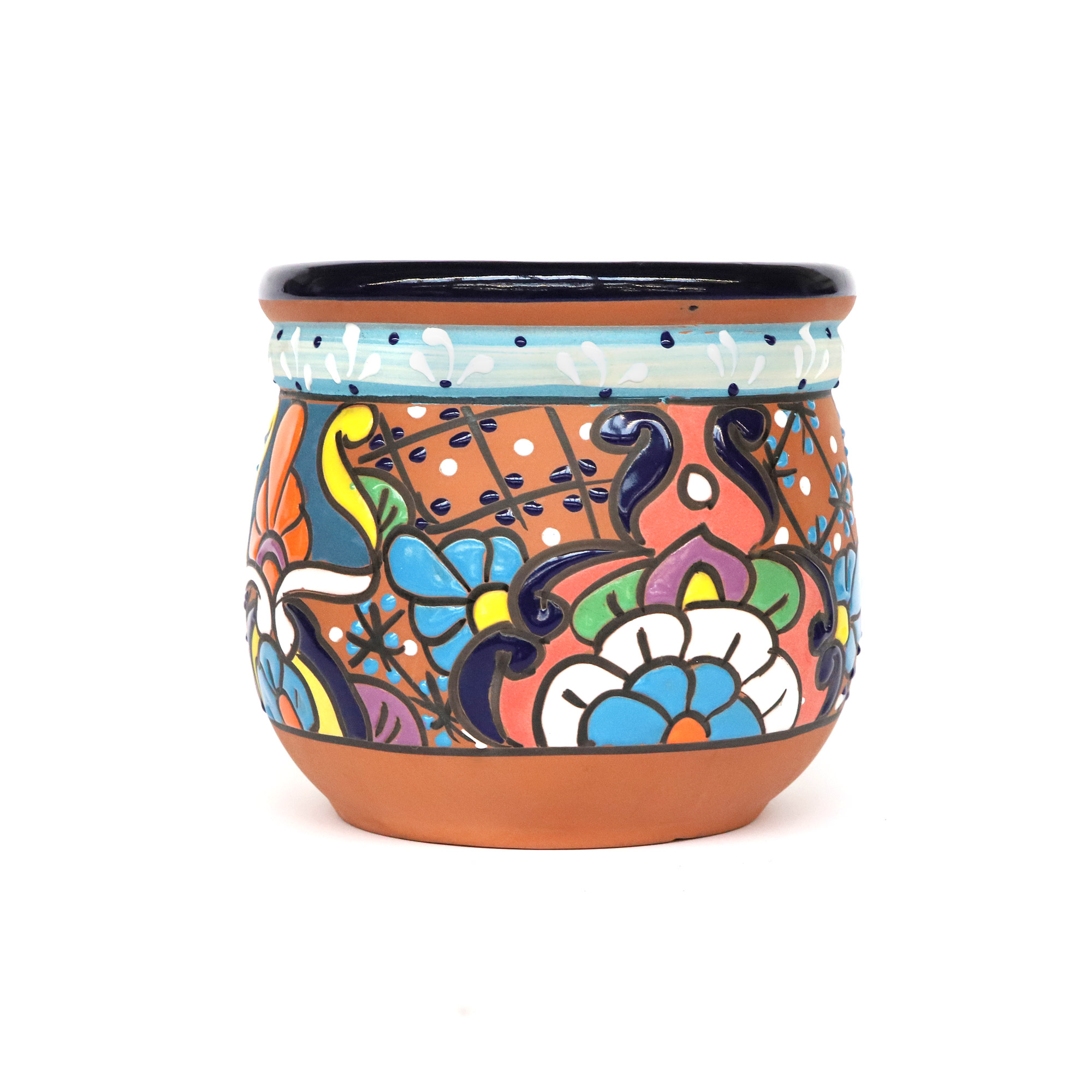 Pflanzgefäß 'Kugel', multicolor, Ø 21 cm, H 20 cm günstig bestellen