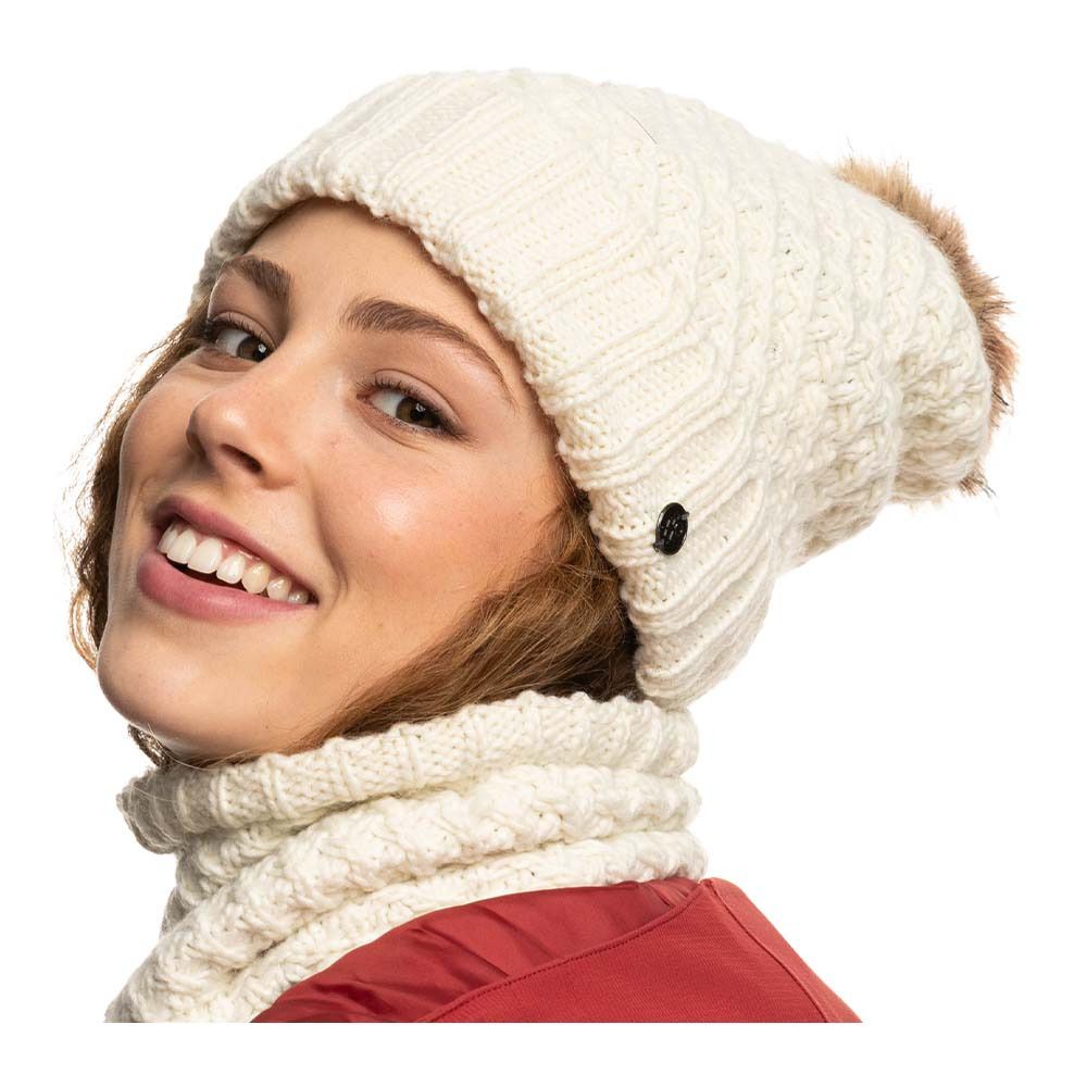 Roxy BLIZZARD - Bonnet Femme egret