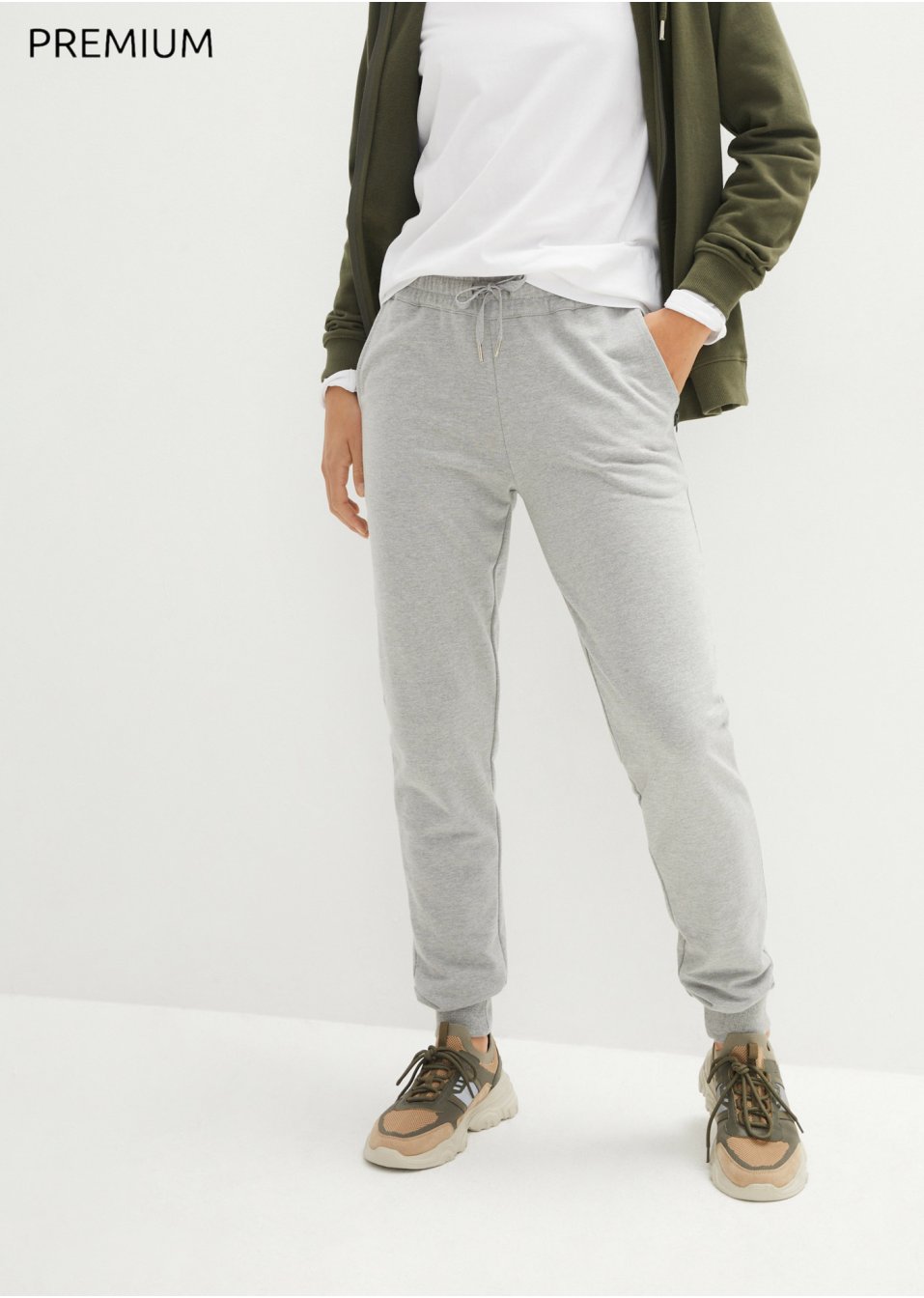 Pantalon sweat, coupe étroite Essential