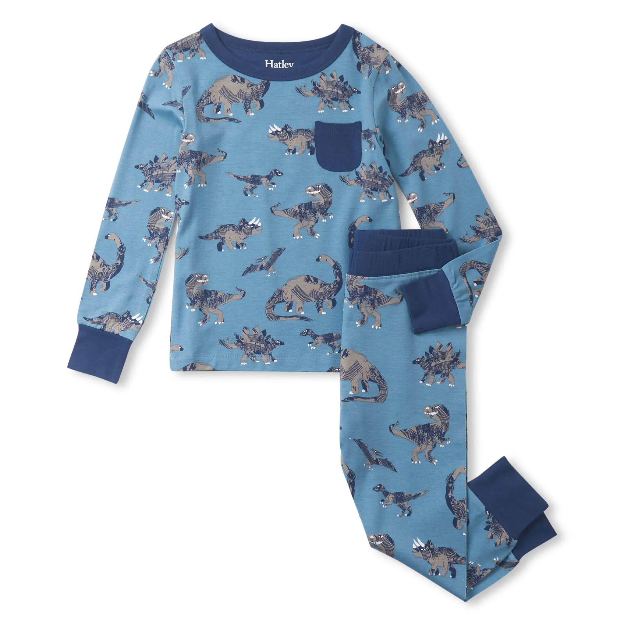 Hatley Pyjama Bambou Dino 3-10ans