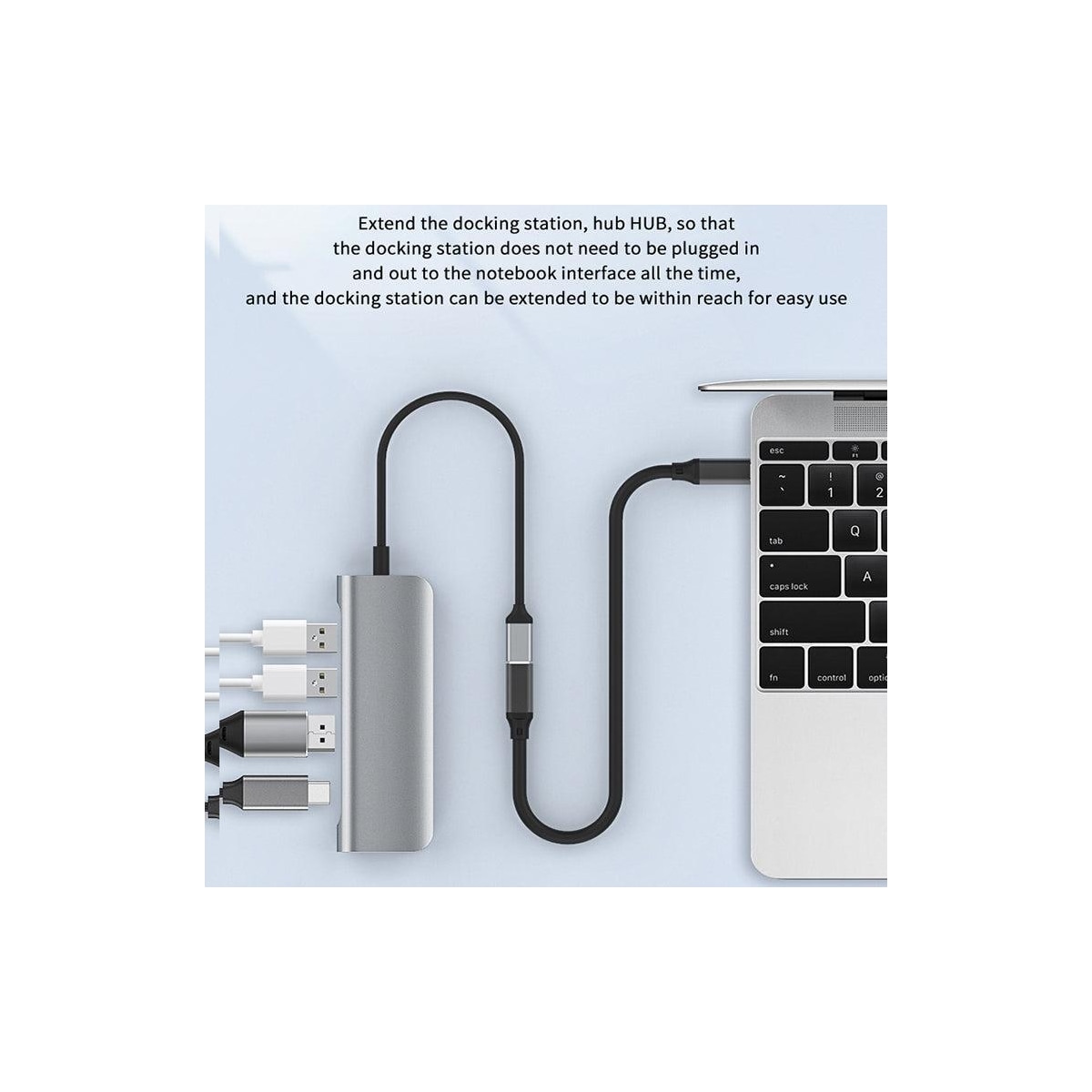 NÖRDIC 3m USB3.2 Gen2 USB-C Forlengelseskabel ha til ho 10Gbps 5A 100W Thunderbolt3