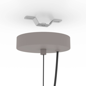 EGLO hanglamp Camasca Ø28 cm taupe