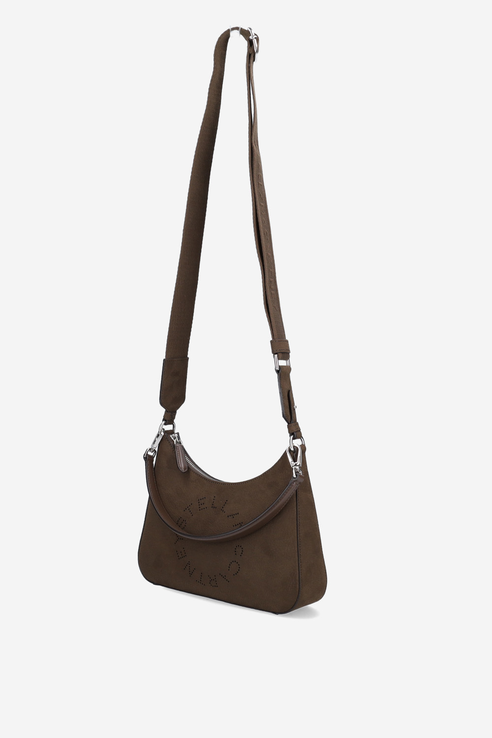 Logo hobo shoulder bag