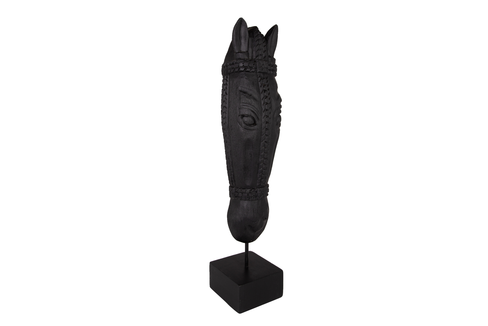 Horse figur Sort B:12 H:61 cm