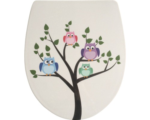 ADOB Imola Owl toiletzitting met soft-close mechanisme