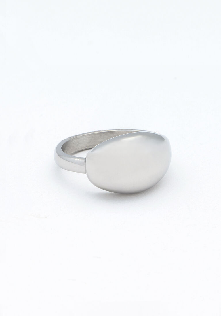 NOTRE-V zilveren notre-v ring ring organic