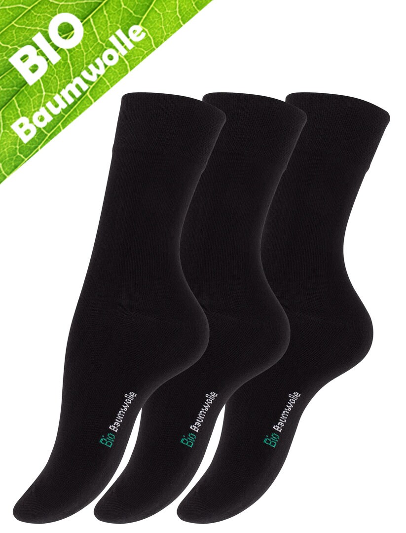 Vincent Creation® Bio-Baumwoll Socken 6 Paar