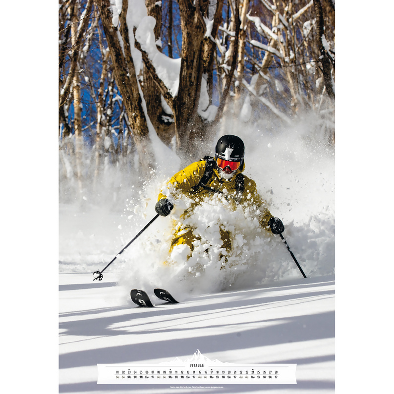TMMS-Verlag Best of Powder 2025 Kalender