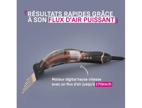CALOR - Sèche-cheveux lisseur CF8C20C0