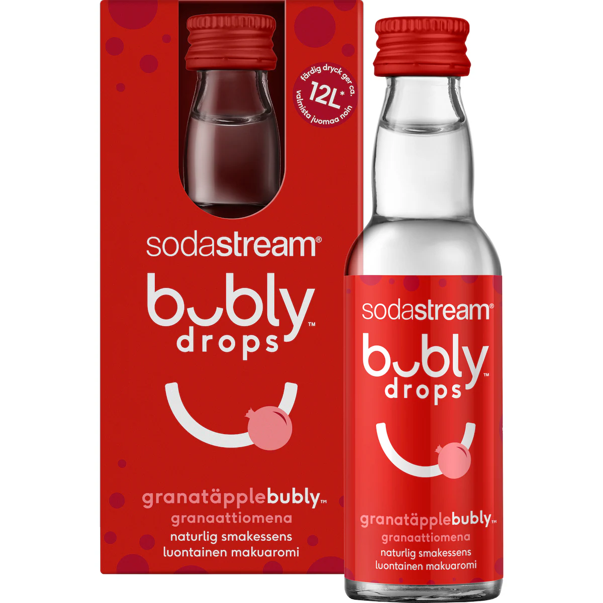 SodaStream Bubly Drops smaksekstrakt S1425219770 (granateple)
