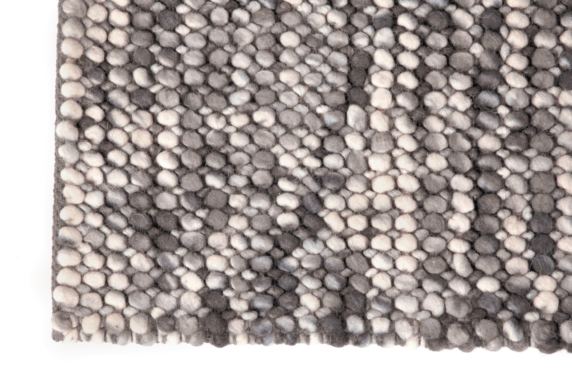 Teppich 'Ciya', grau, weiß, 200 x 140 cm & 240 x 170 cm von fischer's lagerhaus