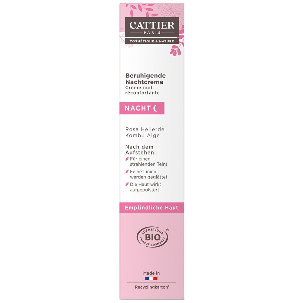 CATTIER Tendre Cocon Beruhigende Nachtcreme