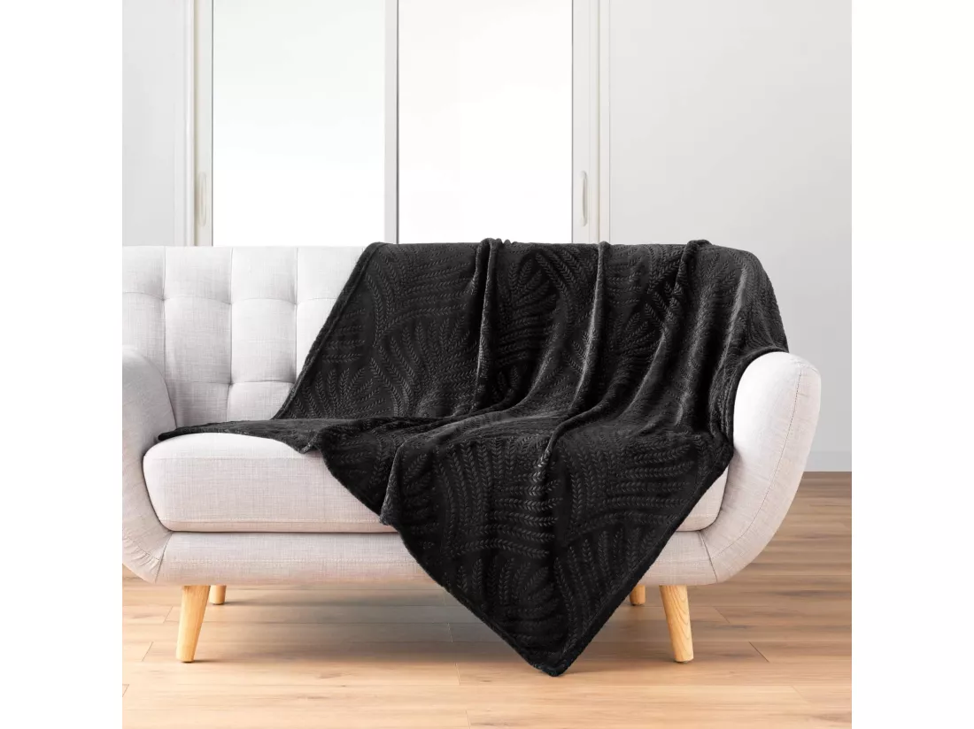 Plaid Uni en Flanelle 