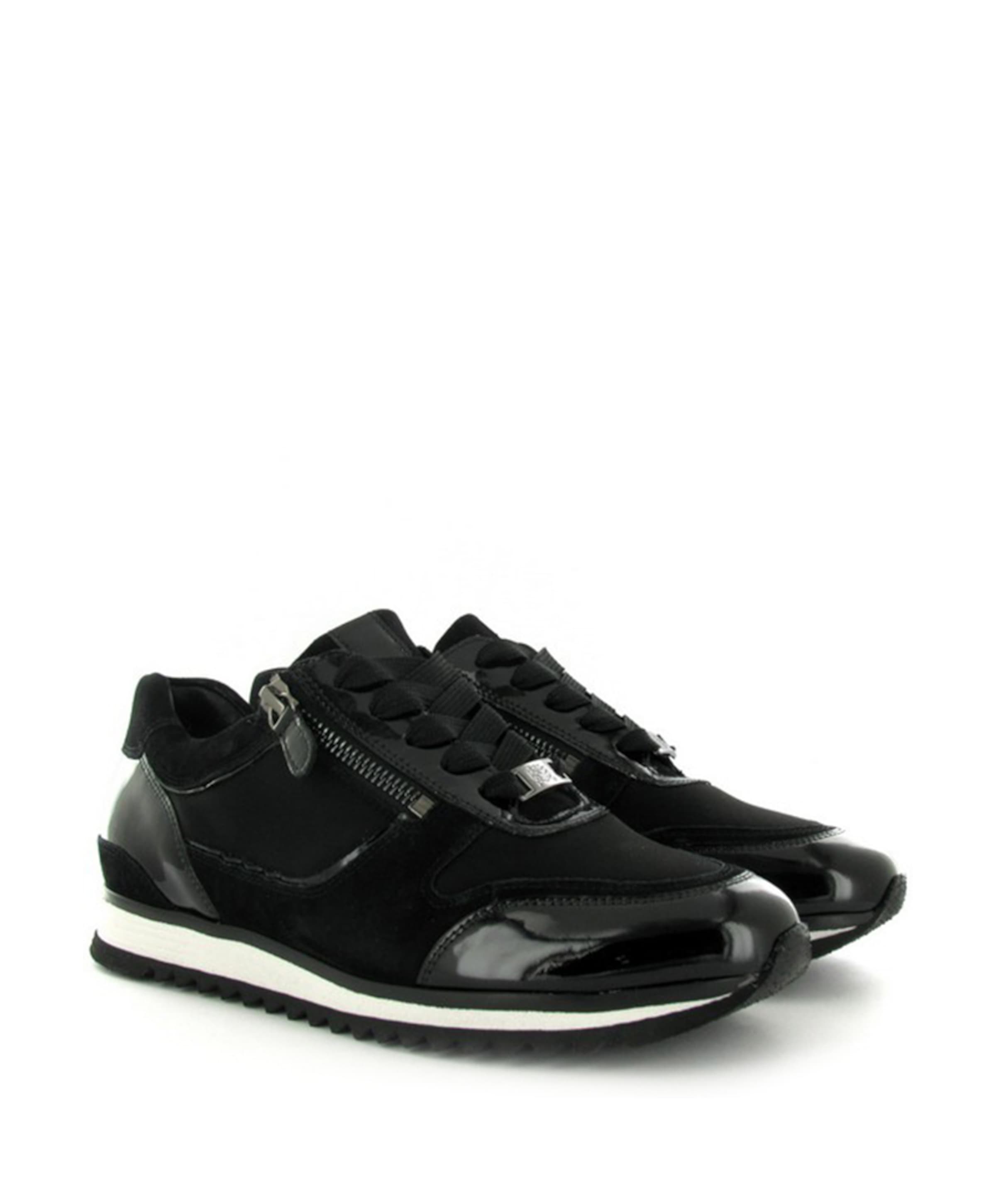 Hassia Porto dames sneakers zwart