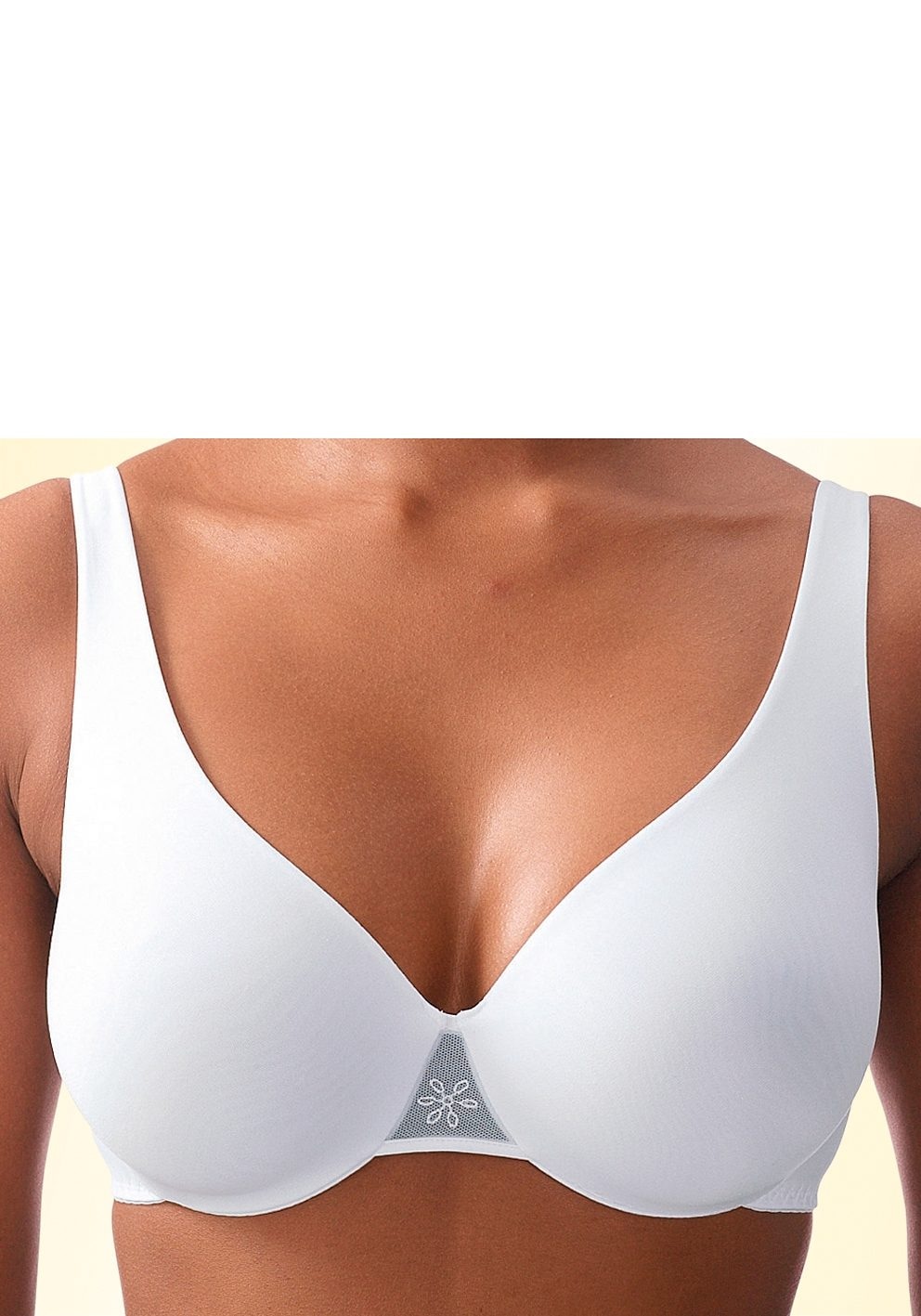 Nuance T-Shirt-BH, 2 Stücker Packung, mit Bügel und nahtlosen, doppellagigen Cups