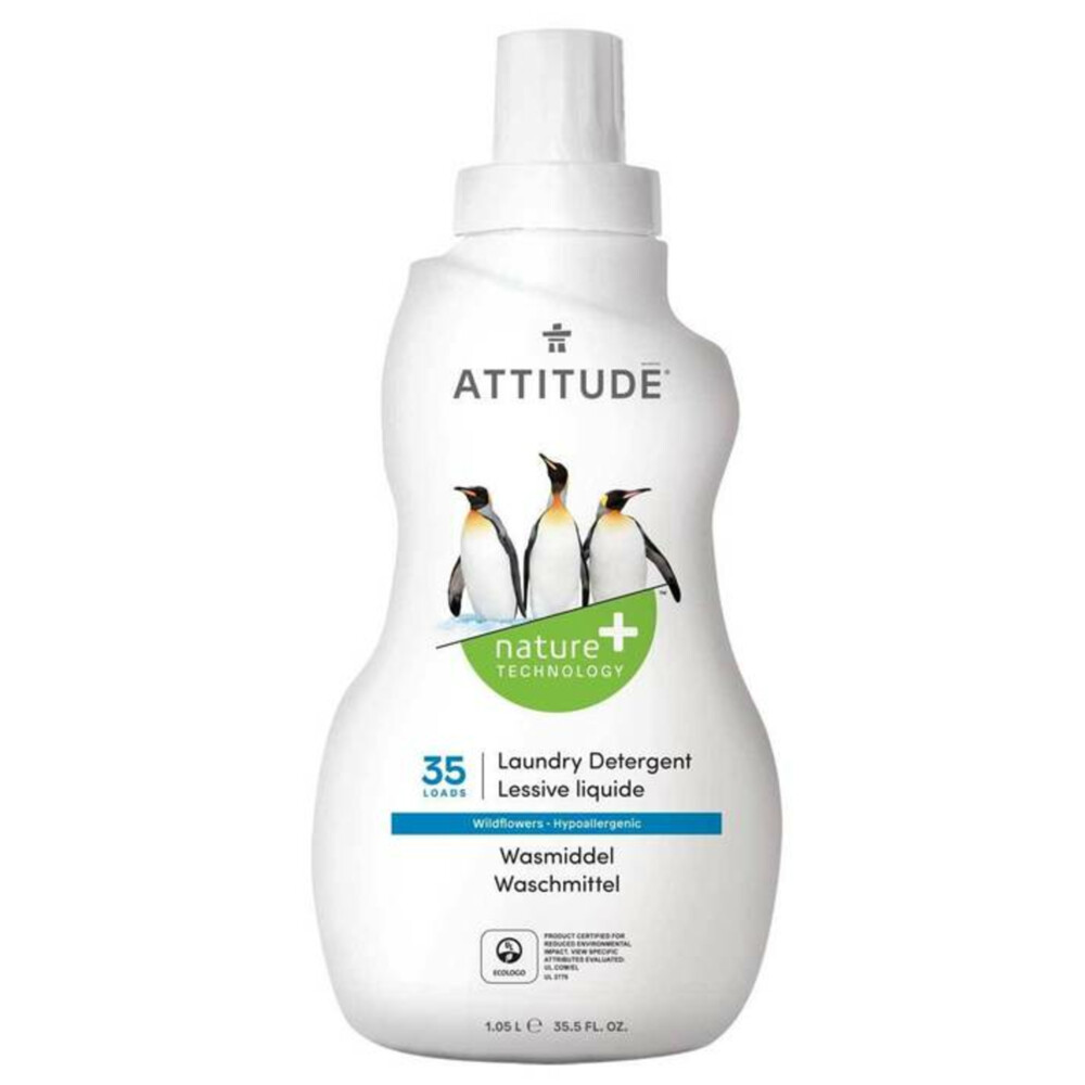 Attitude Wasmiddel Wildflowers 35 Wasbeurten1 liter