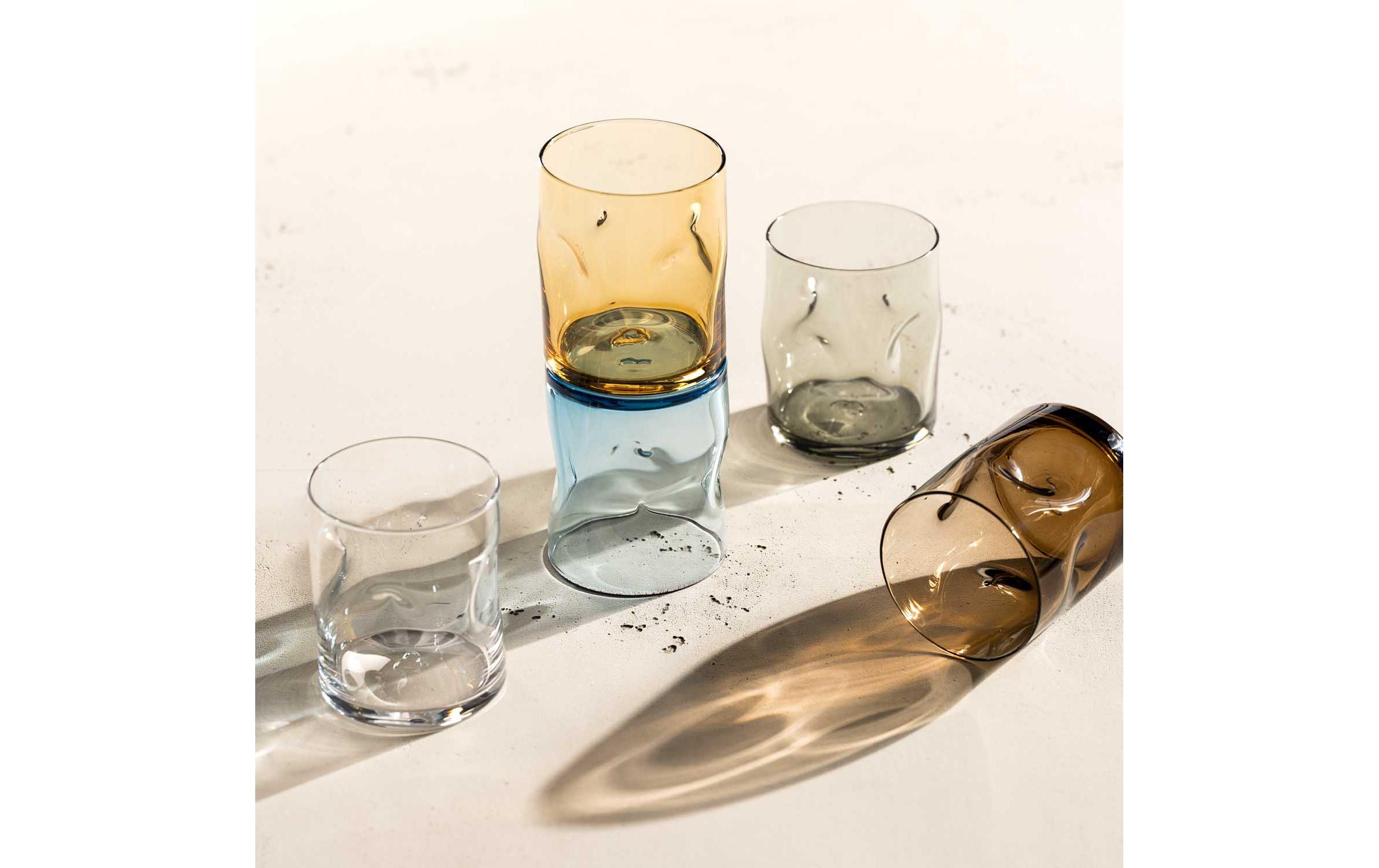 Trinkglas Vesuvio 300 ml, 4 Stück, TransparentWhiskybecher-Set