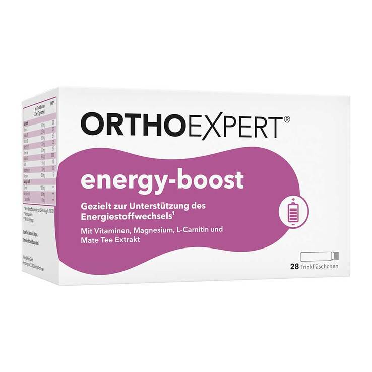 Energy-boost Orthoexpert Trinkampullen, 28X25 ml