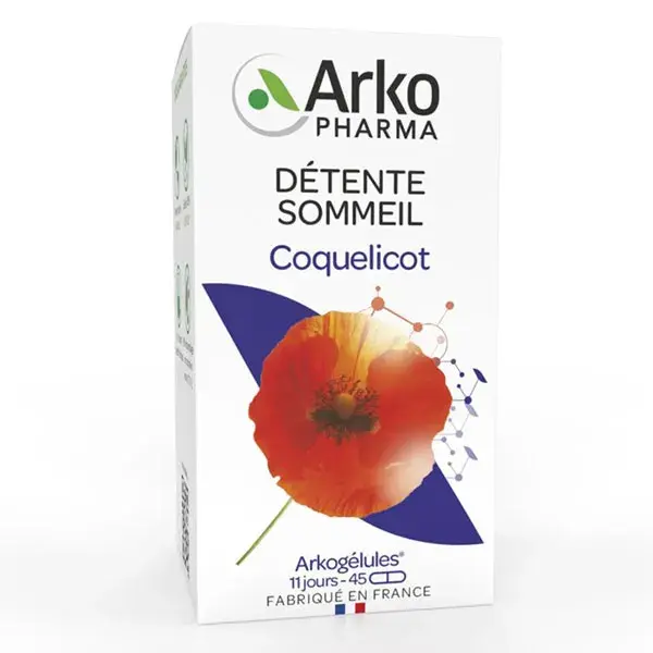 Arkopharma Arkogélules Poppy 45 cápsulas