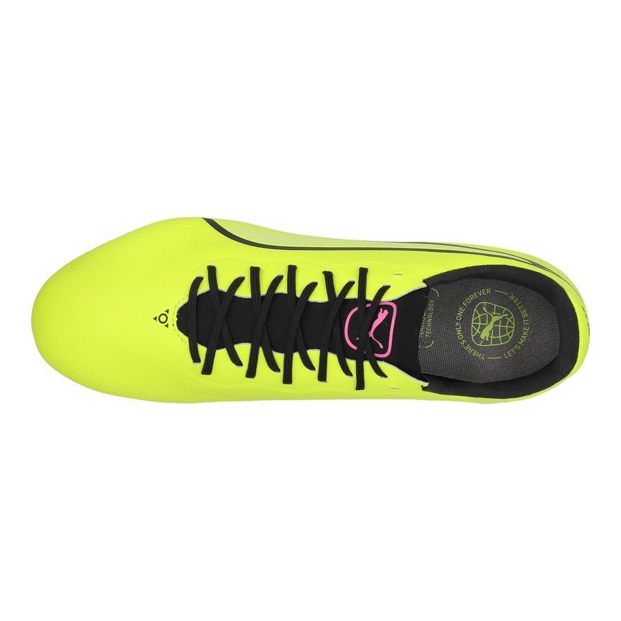 PUMA King Pro FG/AG Phenomenal - Electric Lime/Noir/Poison Pink