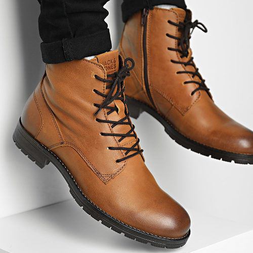Boots Orca Leather 12161906 Cognac