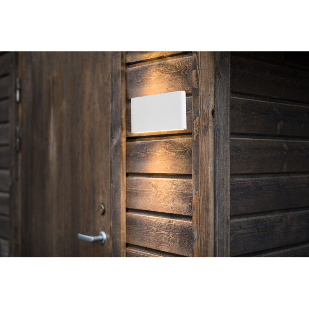 VEGGLAMPE ECOLITE HELLAS II HVIT