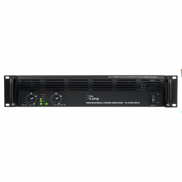 the t.amp TA2400 MK-X Endstufe
