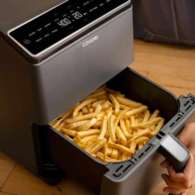 Cosori Dual Blaze airfryer (mørkegrå)